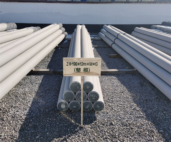 天门190×12米钢筋混凝土水泥电线杆